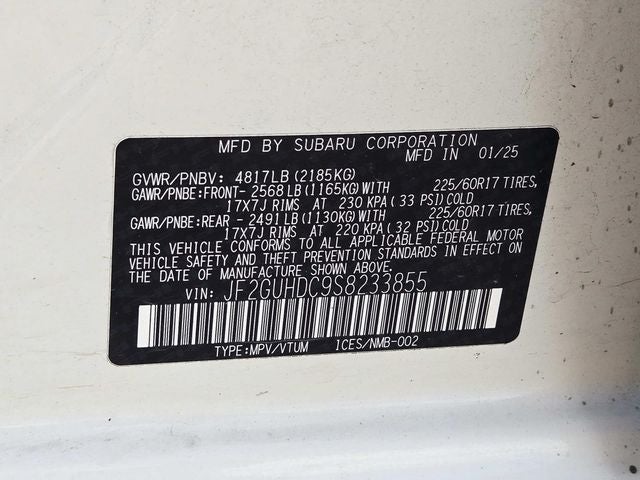 2025 Subaru Crosstrek Premium