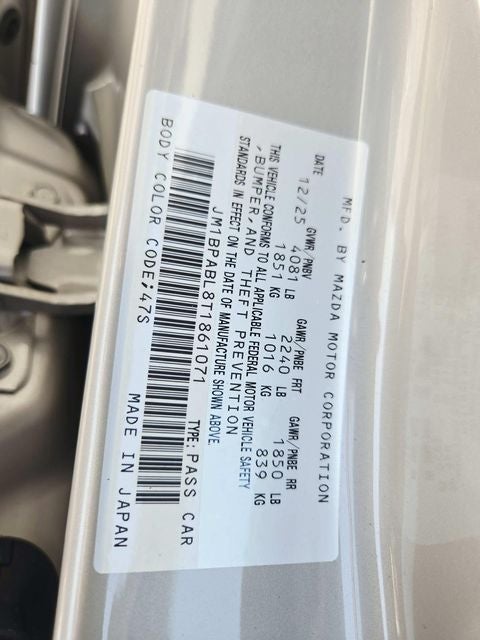 2026 Mazda Mazda3 2.5 S Select Sport
