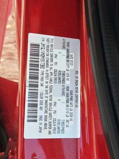 2021 Mazda Mazda6 Touring