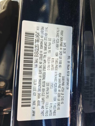 2025 Mazda Mazda CX-5 2.5 S Select Package