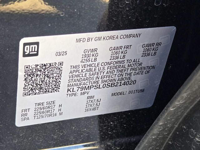 2025 Chevrolet TrailBlazer LT