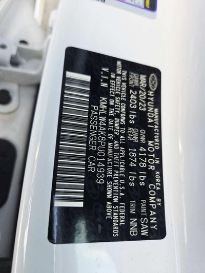 2023 Hyundai Elantra N Base