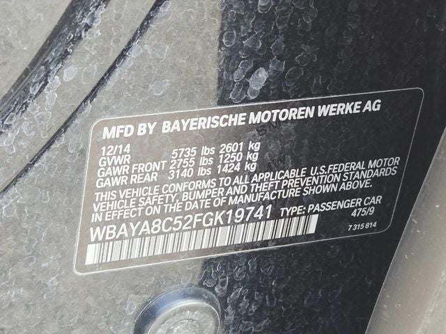 2015 BMW 7 Series 750i