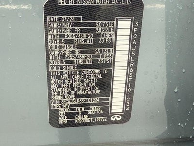 2025 INFINITI QX55 SENSORY AWD