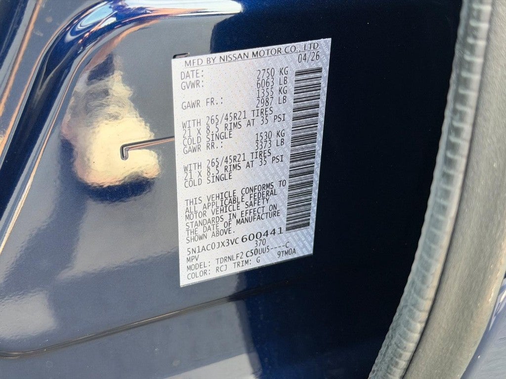2027 INFINITI QX65 AUTOGRAPH AWD