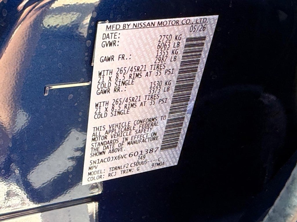 2027 INFINITI QX65 AUTOGRAPH AWD