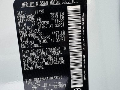 2026 INFINITI QX80 PURE AWD