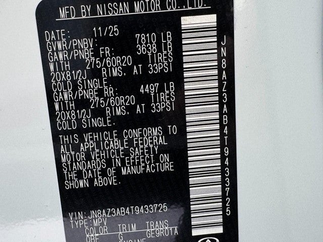 2026 INFINITI QX80 PURE AWD