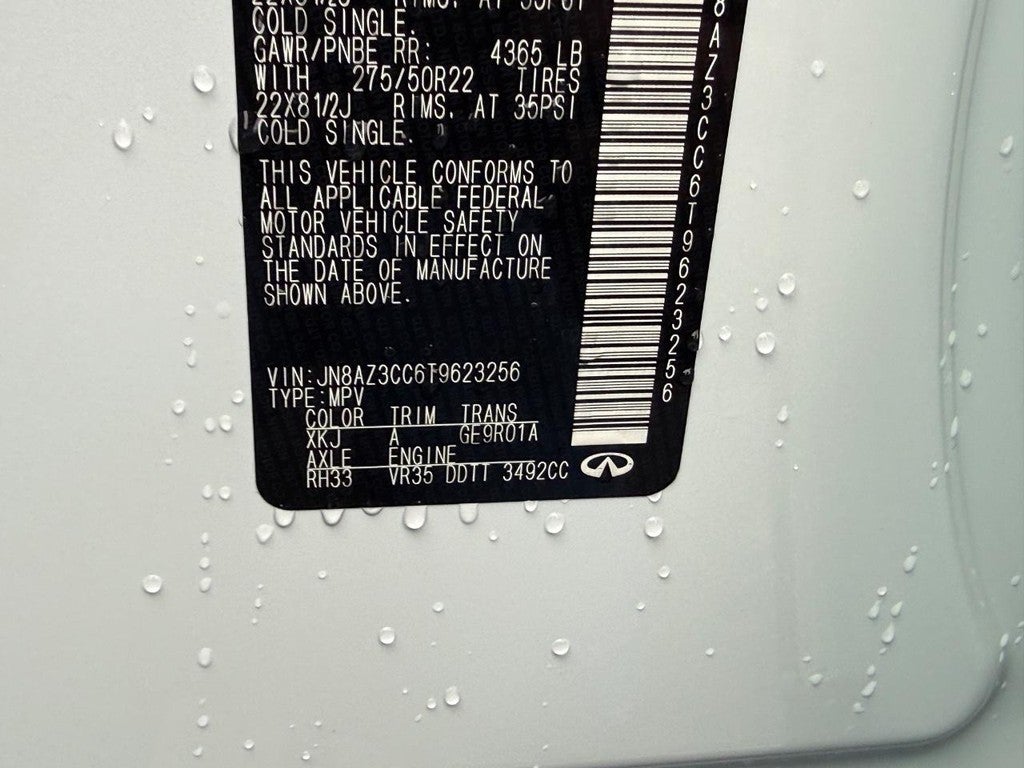 2026 INFINITI QX80 AUTOGRAPH AWD