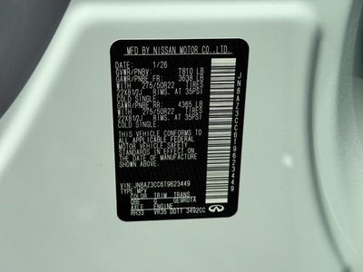 2026 INFINITI QX80 AUTOGRAPH AWD