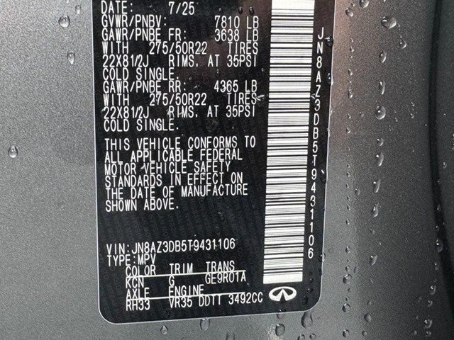 2026 INFINITI QX80 SPORT AWD