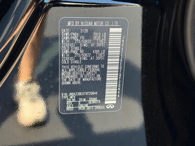 2026 INFINITI QX80 SPORT AWD